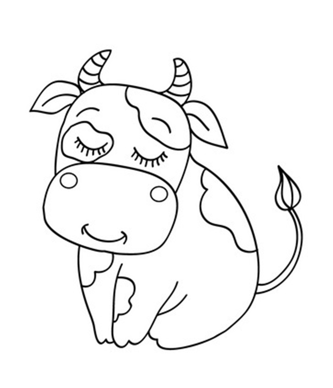 Cow S Cutie Animaldc7e Coloring Page