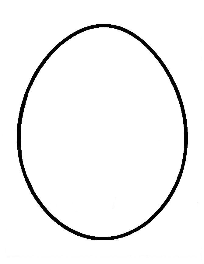 Create Your Own Egg Easter Coloring Page
