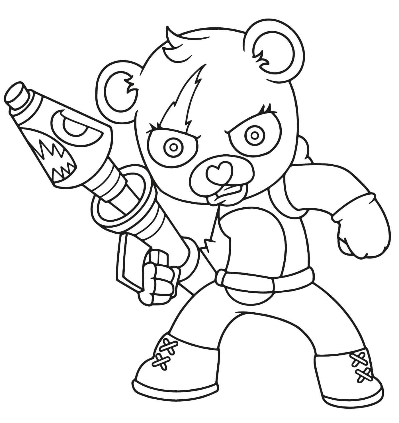 Cuddle Team Leader Missile Coloring Page
