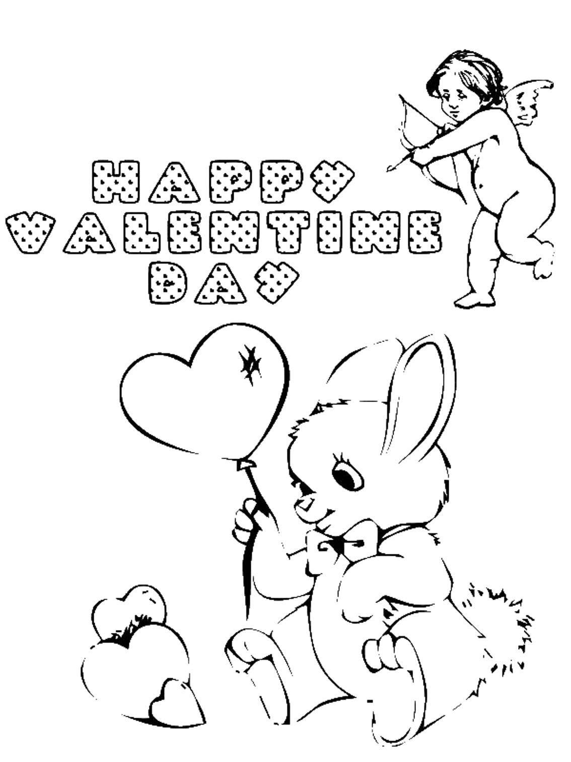 Cupid And Bunny Valentines Day S6e2b