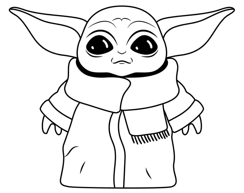 Cute Baby Yoda