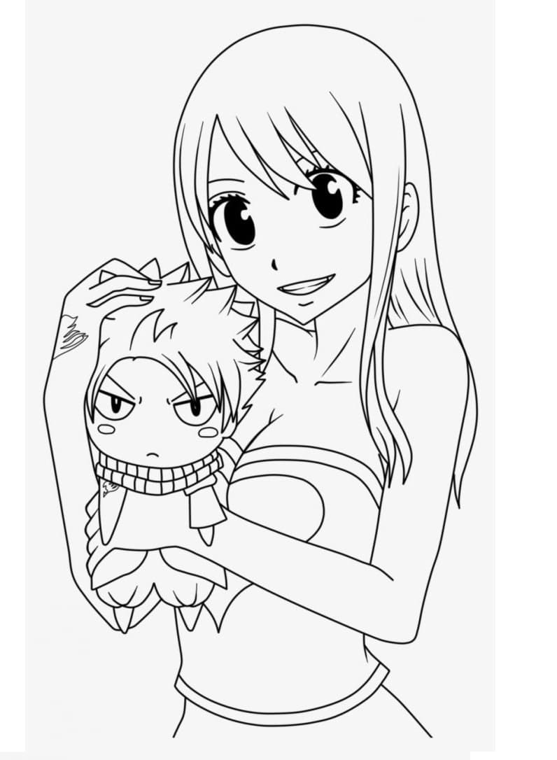 Cute Lucy Coloring Page