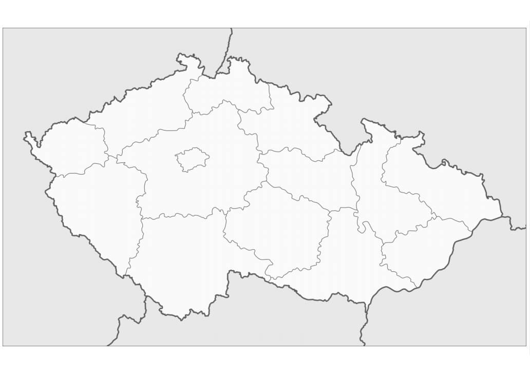 Czech Republic’s Map