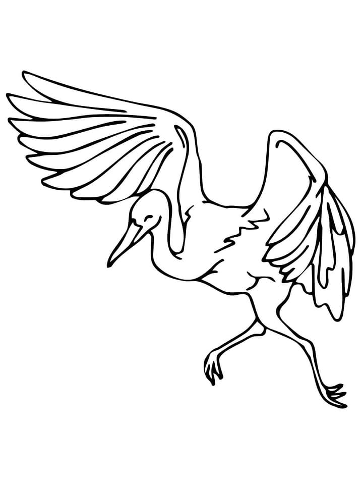 Dancing Heron