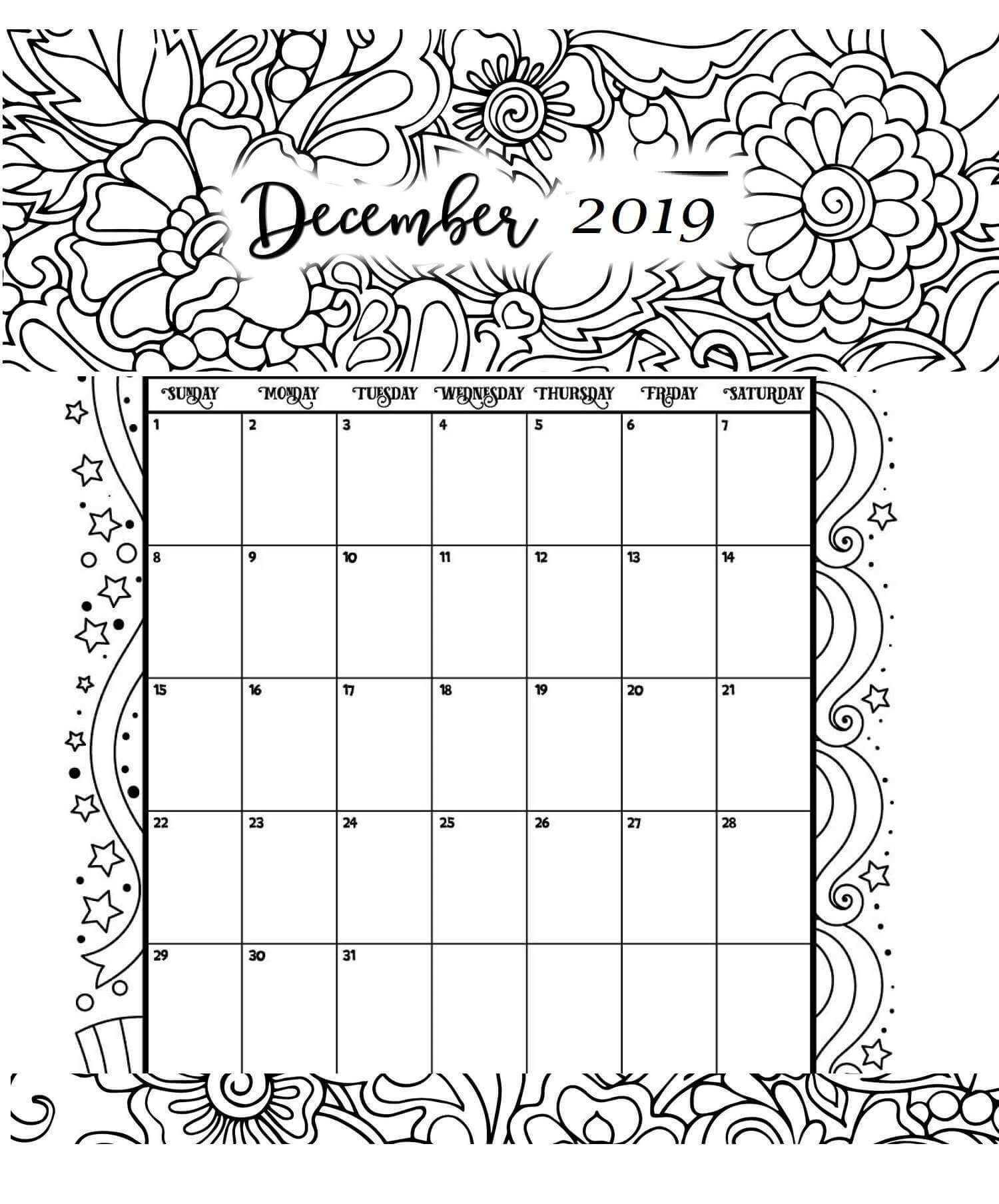 December Calendar 2019