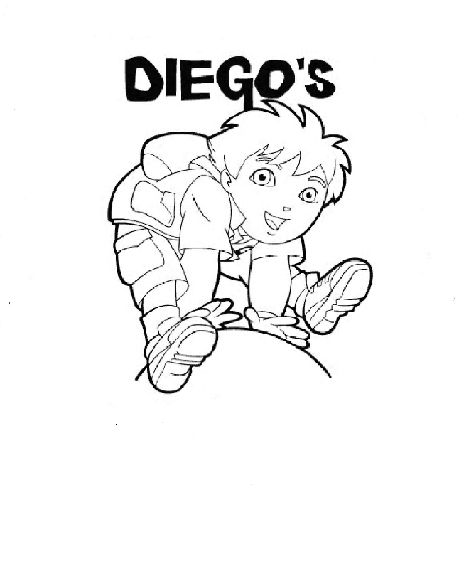 Diego Coloring In Pages8994