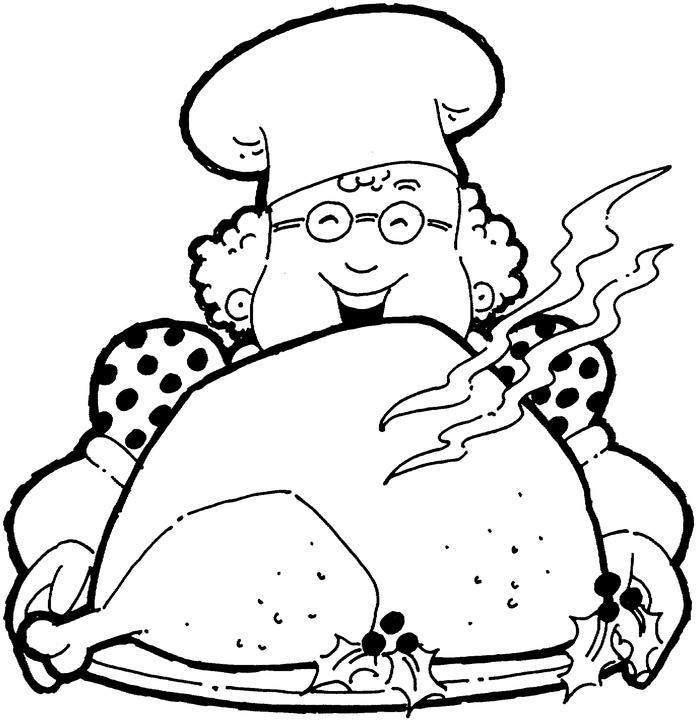 Dinner Thanksgiving S For Older Kids24cd Coloring Page