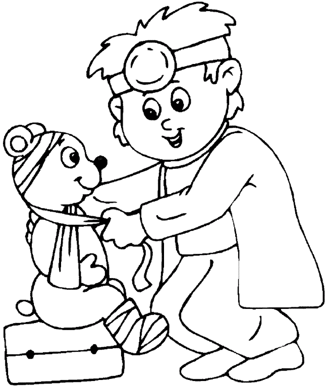 Doctor And Patient Bear