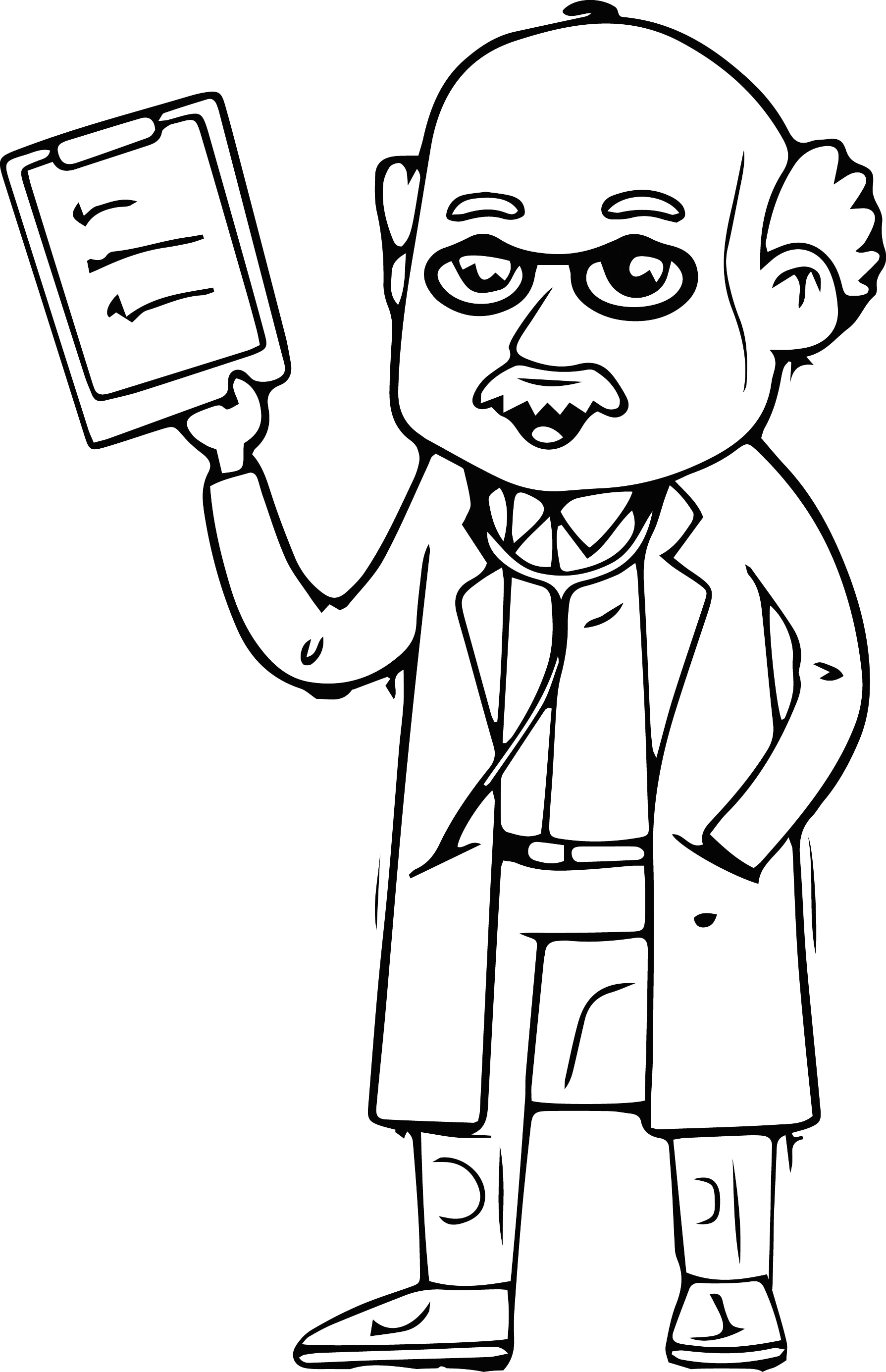 Doctor With Chart