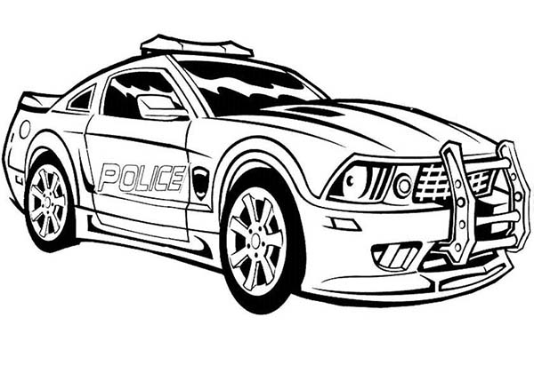 Dodge Charger Police Car Hot
