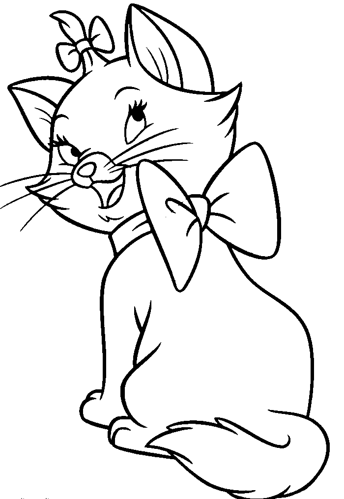 Download Aristocatss Free Coloring Page