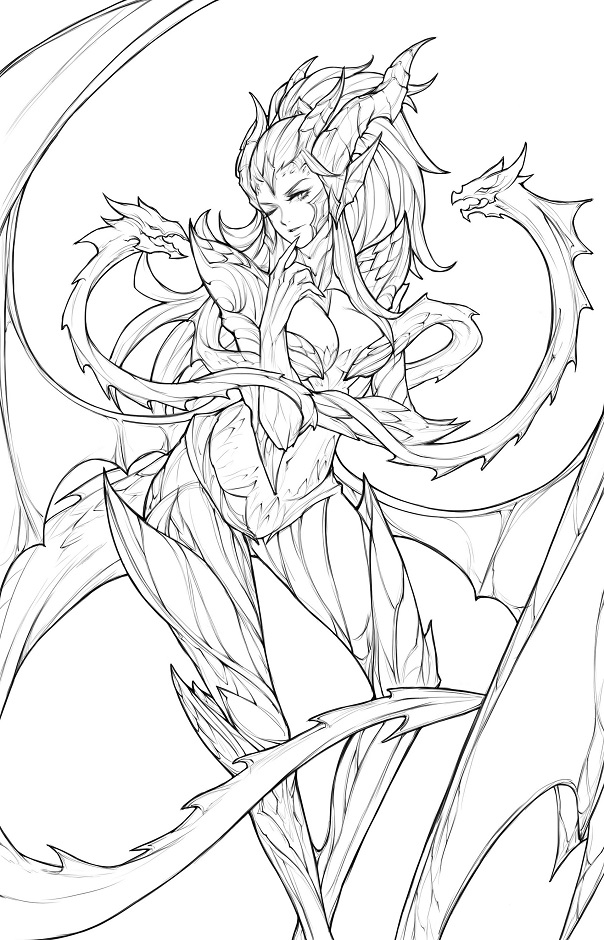 Dragon Sorceress Zyra