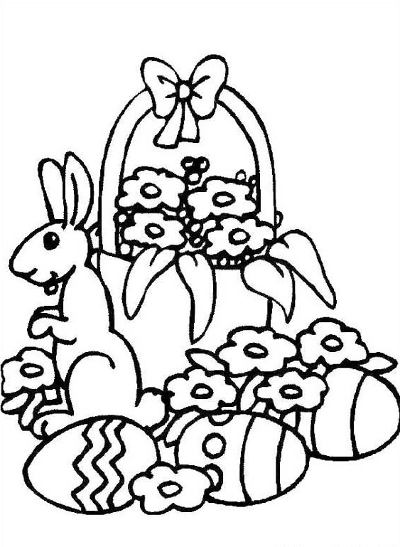 Easter 04 Coloring Page