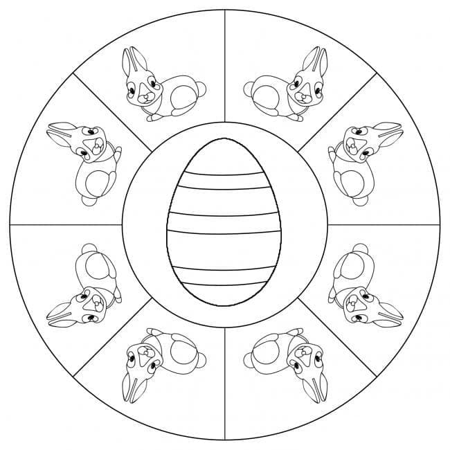 Easter Mandala 11