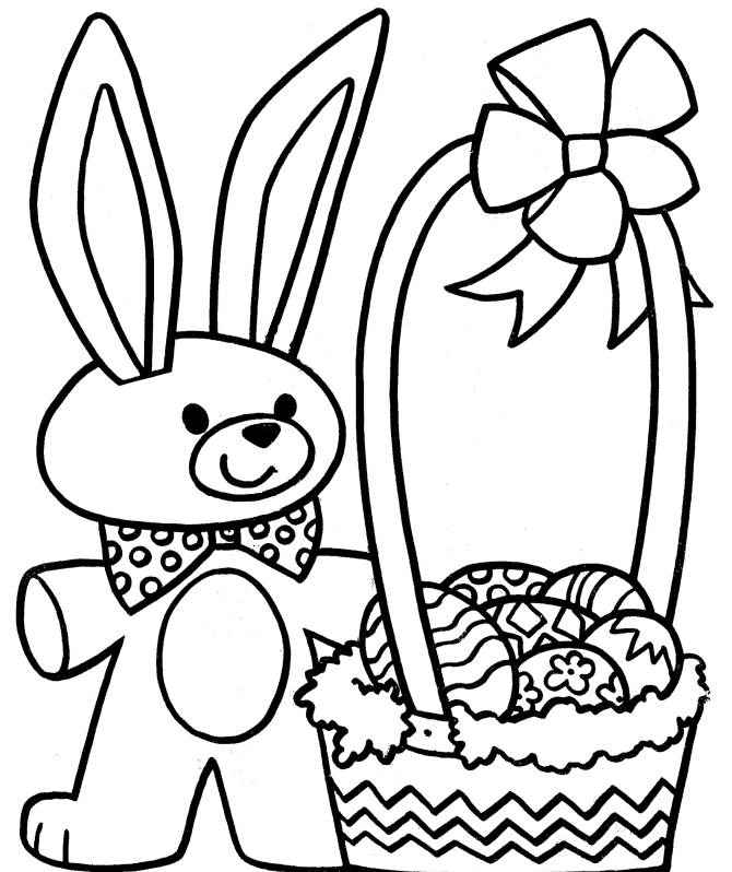 Easter S Bunny Doll08ed Coloring Page