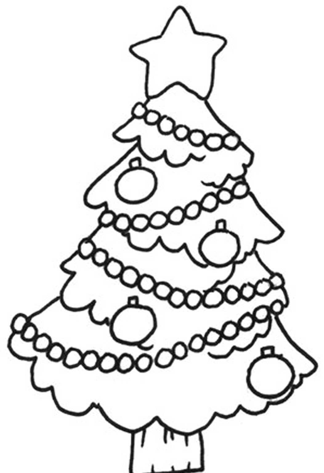 Easy Christmas Tree For Children