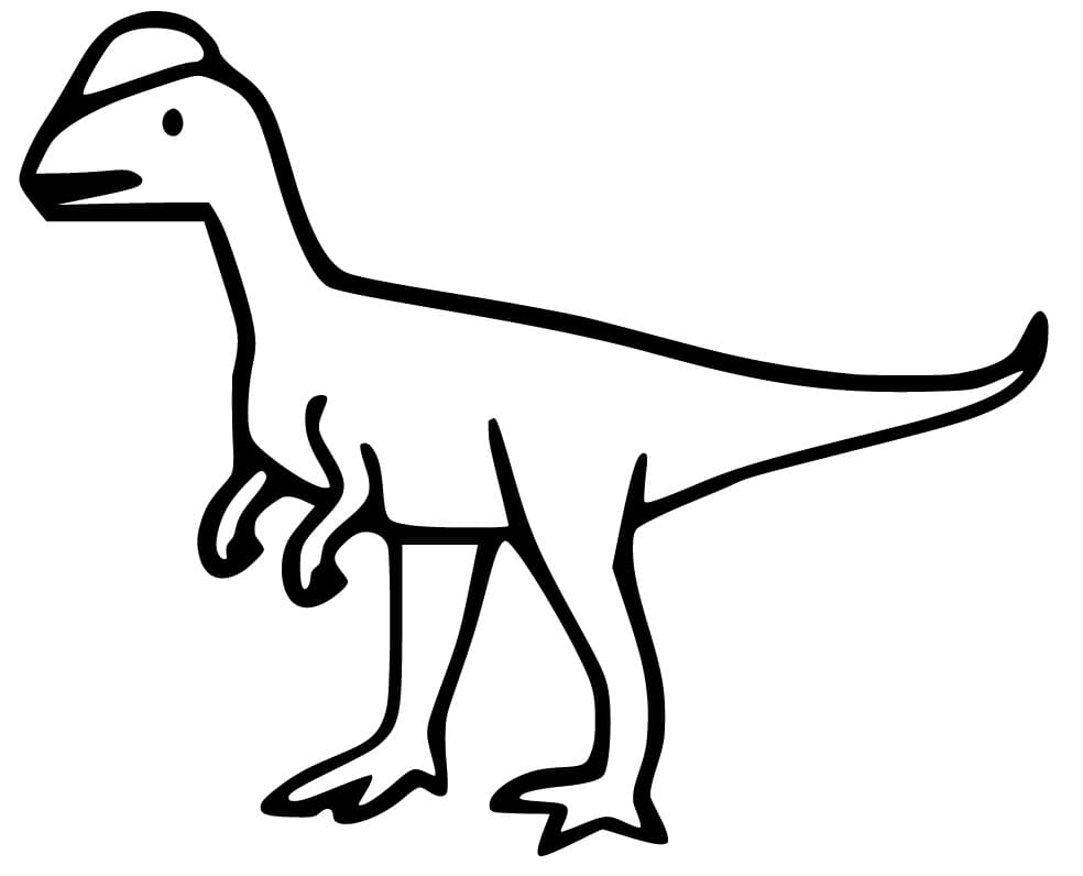 Easy Dilophosaurus