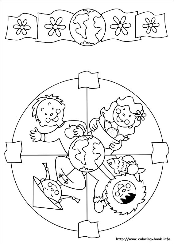 Easy Simple Mandala 49 Coloring Page