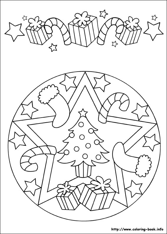Easy Simple Mandala 62 Coloring Page