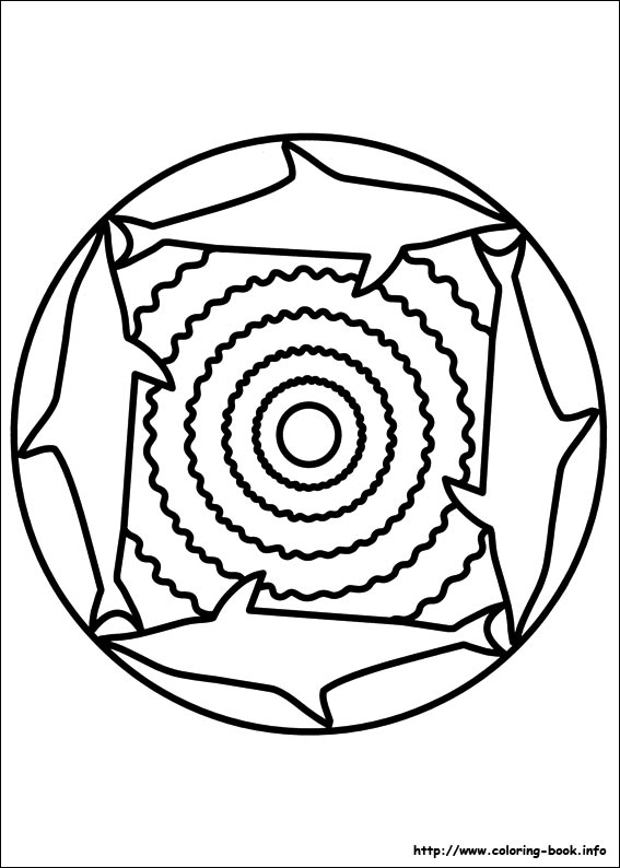 Easy Simple Mandala 89 Coloring Page