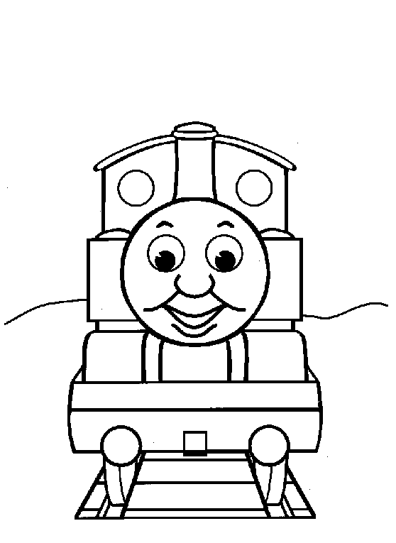 Easy Thomas The Train Sc4bc Coloring Page