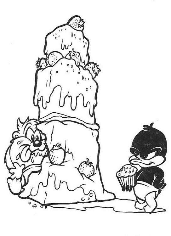 Eating Cake Pictures Of Looney Tunes S Babies