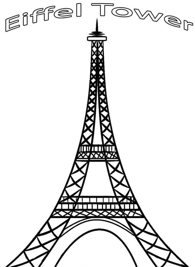 Very Classic Eiffel Tower