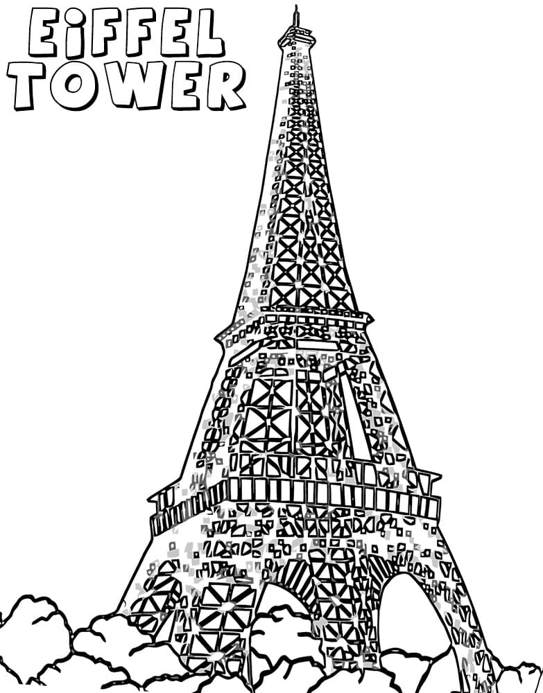 Super Eiffel Tower For Kids