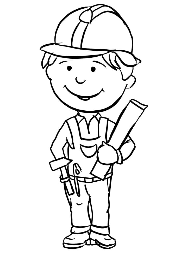 Engineer 3 Coloring Page