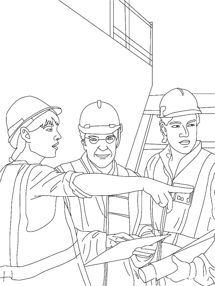 Engineer 7 Coloring Page