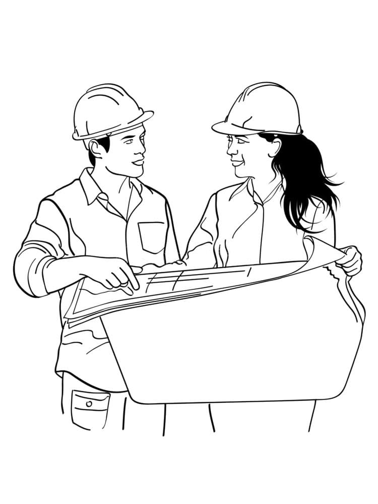 Engineer 8 Coloring Page