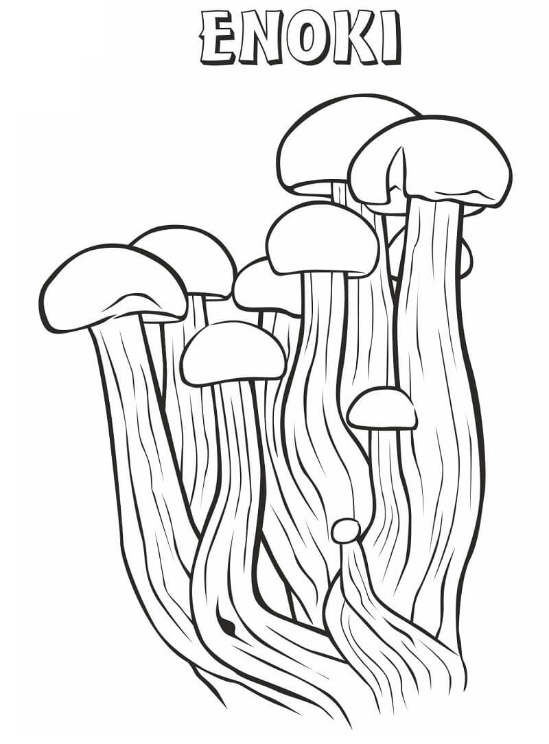 Enoki Mushrooms
