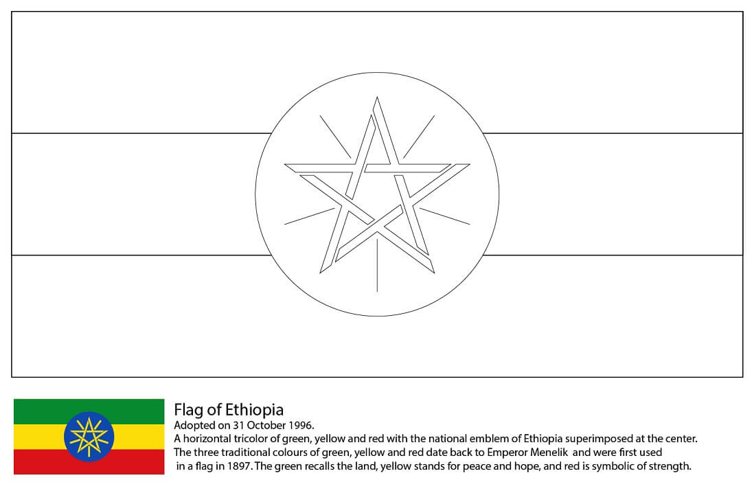 Ethiopia’s Flag