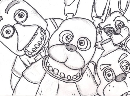 Family Five Nights At Freddys Fnaf 2