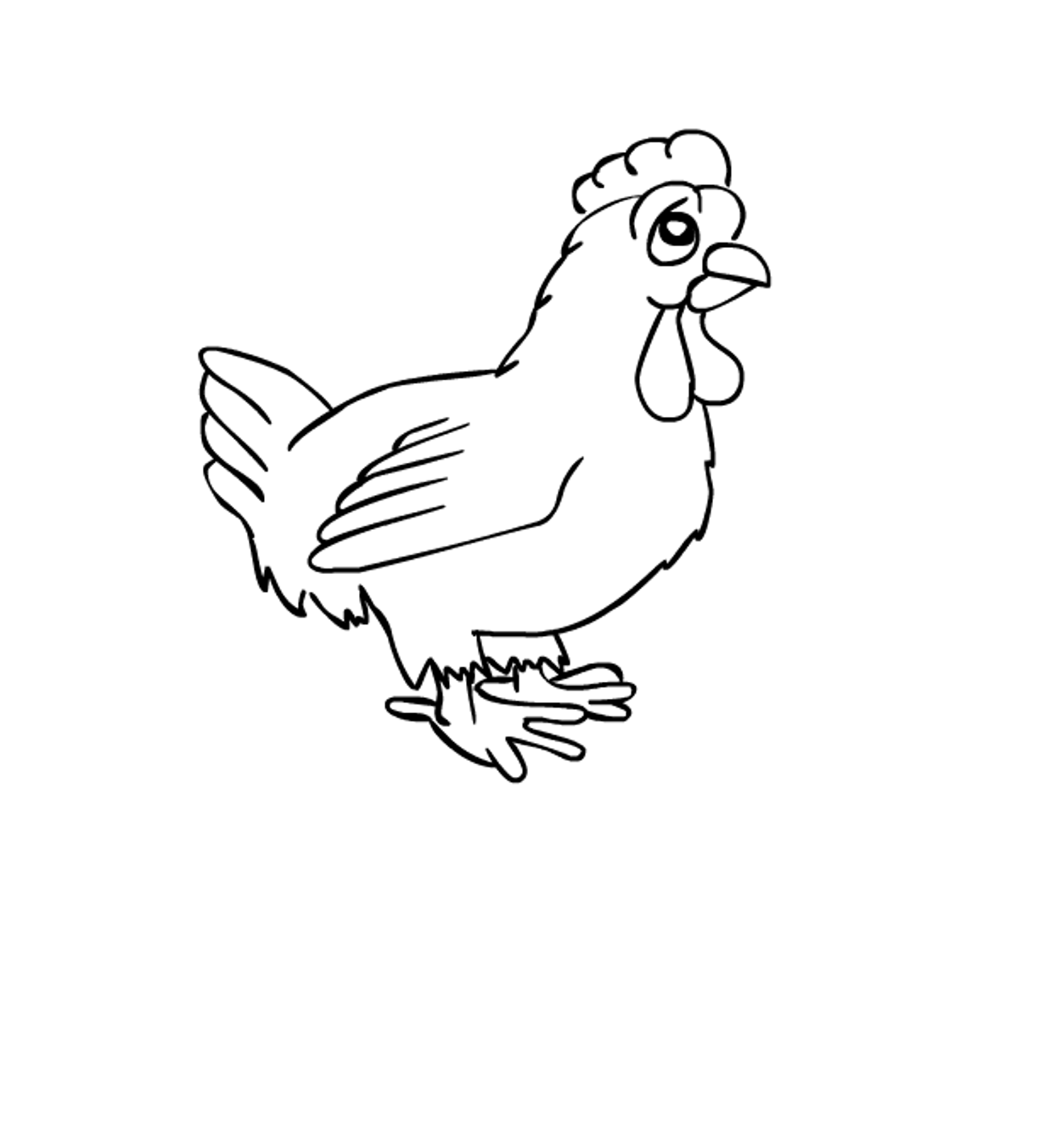 Farm Animal S For Children790a Coloring Page