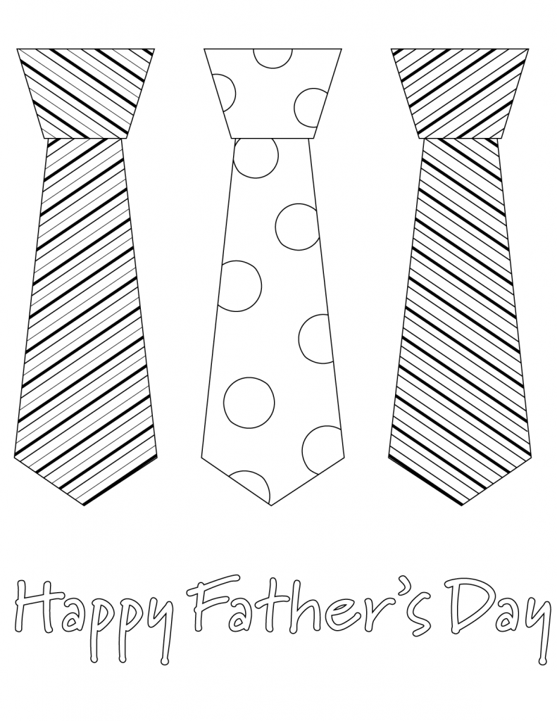 Fathers Day Tie Necktie