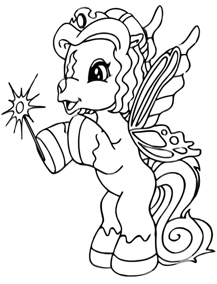 Filly Funtasia 1 Coloring Page