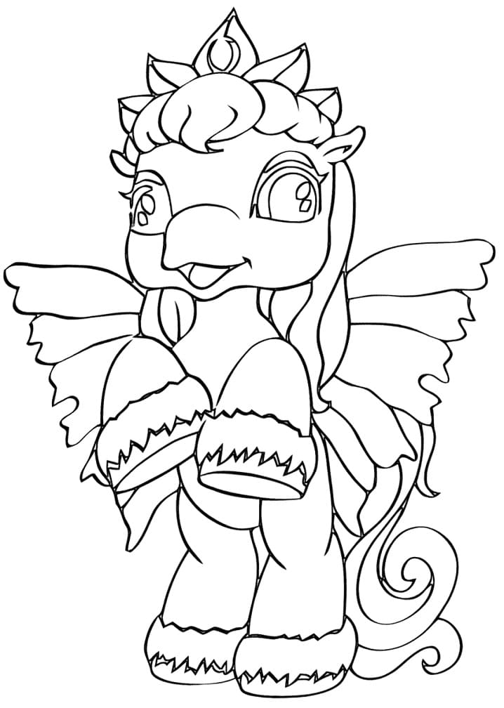 Filly Funtasia 2 Coloring Page