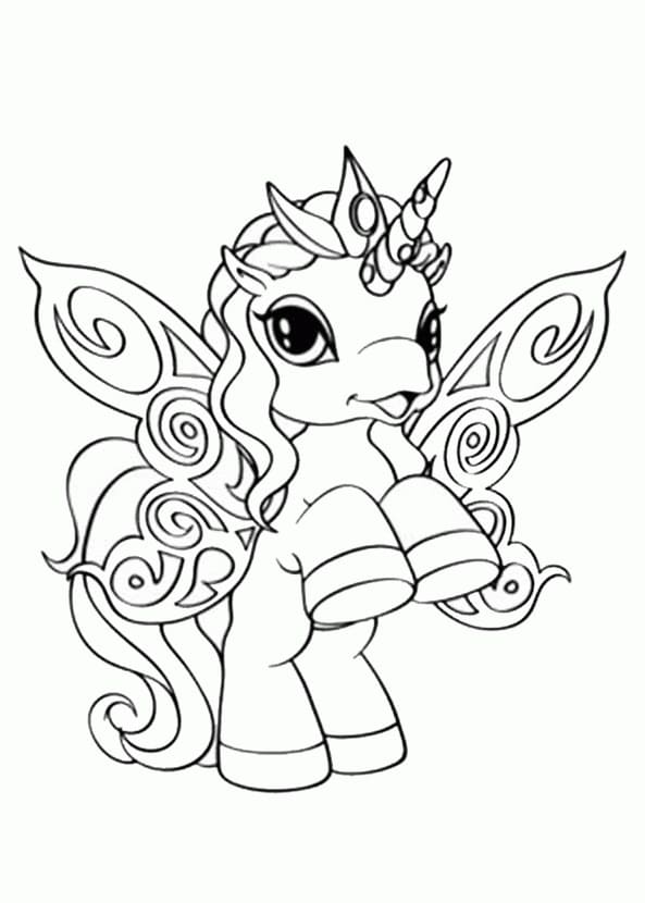 Filly Funtasia 4 Coloring Page