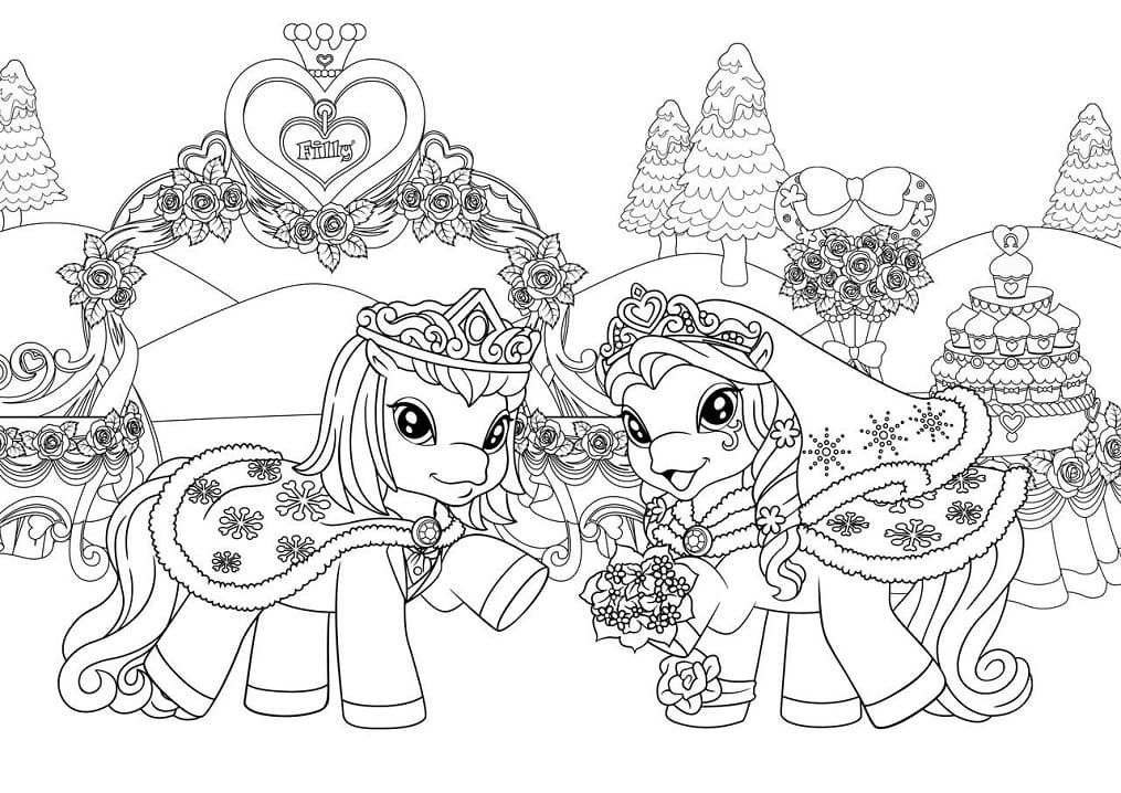 Filly Funtasia 5 Coloring Page