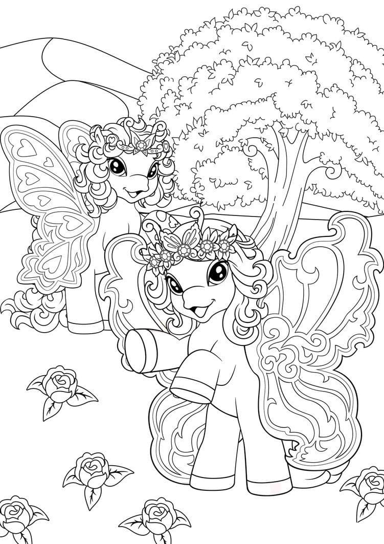 Filly Funtasia 6 Coloring Page