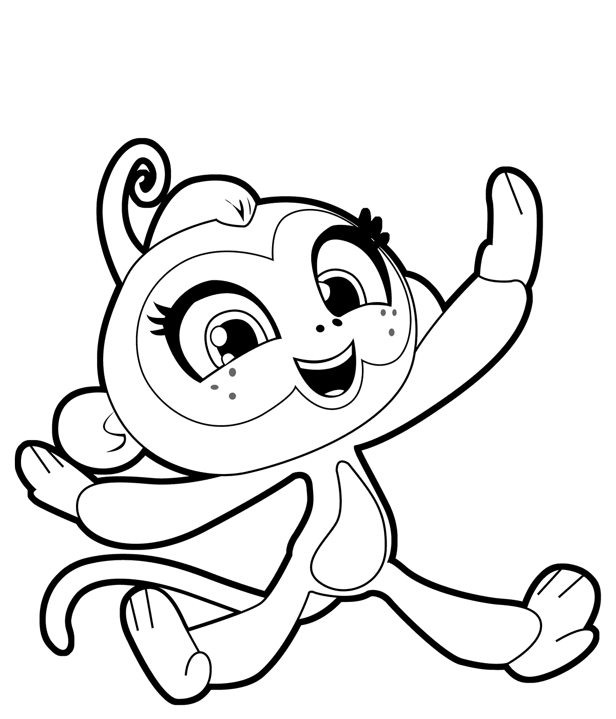 Fingerlingss Coloring Page