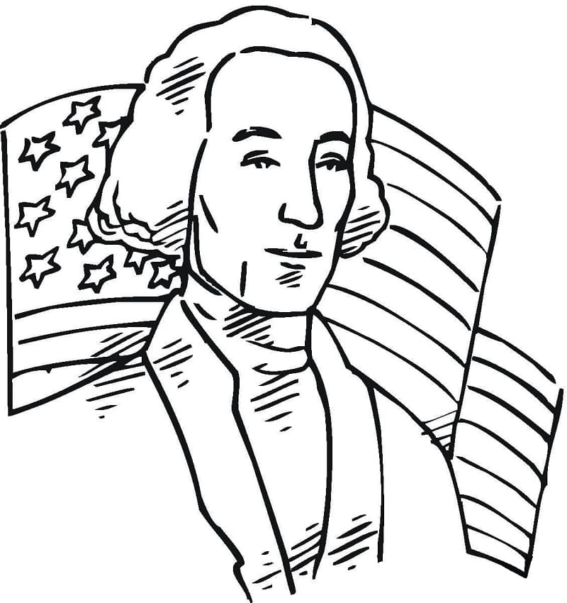 First USA President George Washington