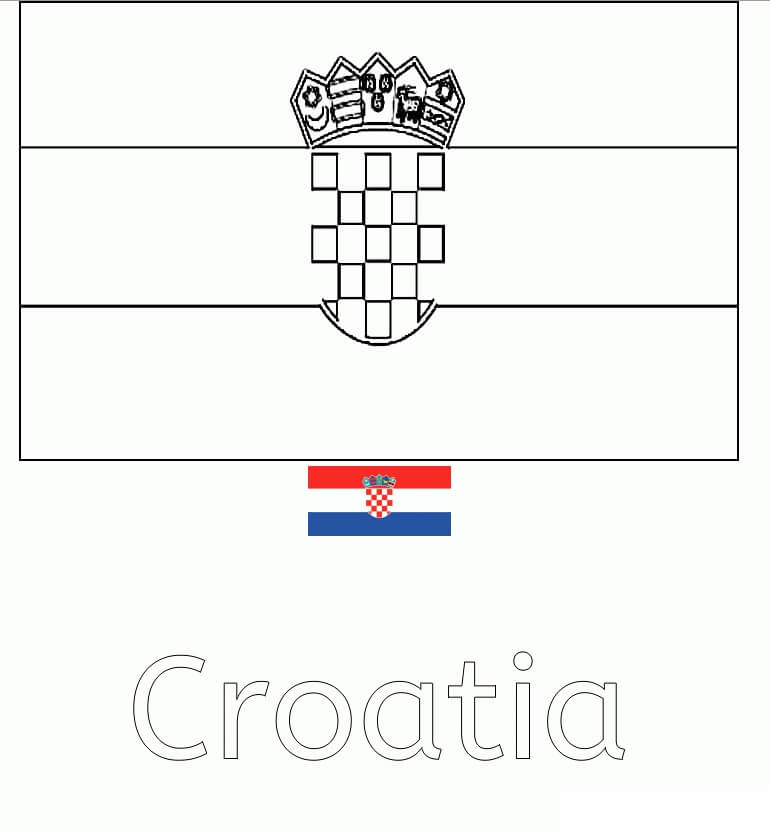 Flag of Croatia 1