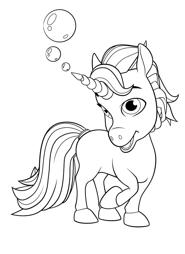 Floof Coloring Page