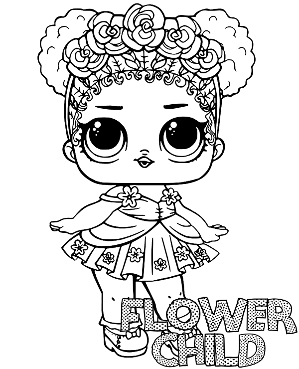 Flower Child Lol Doll