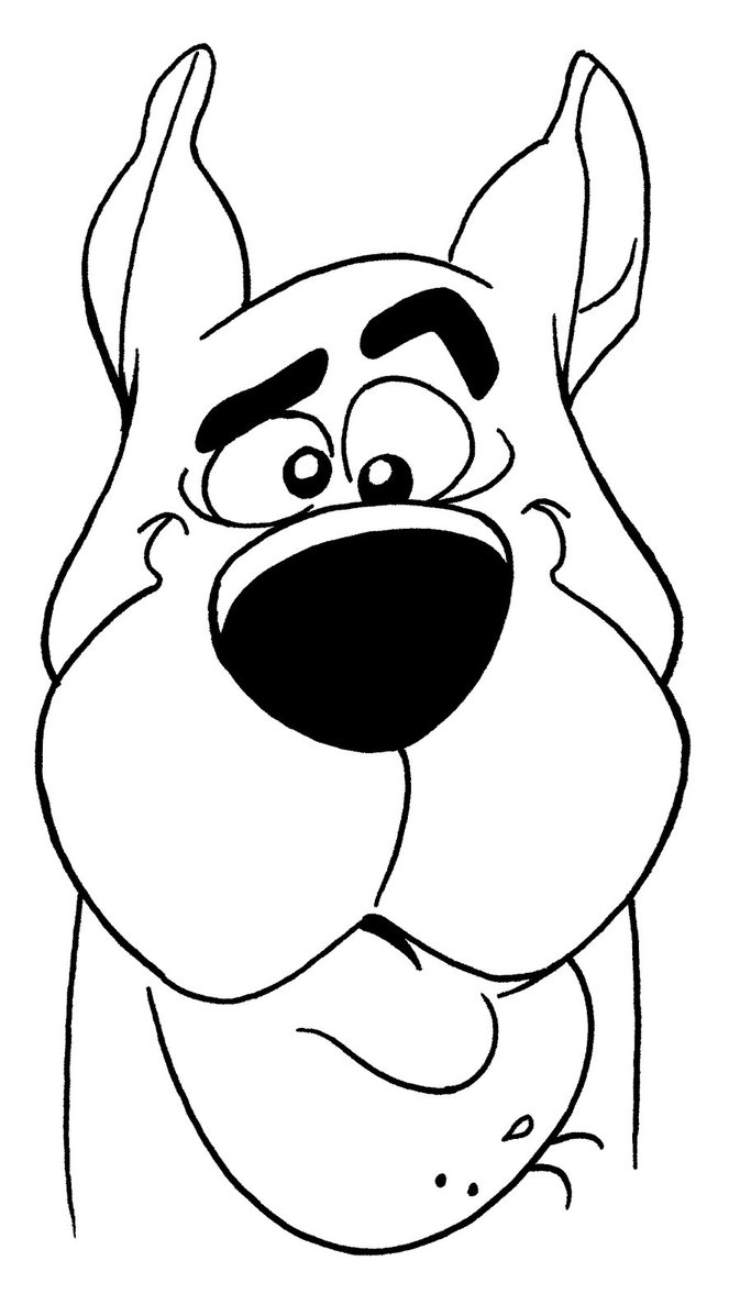 Fool Scooby Doo Coloring Page