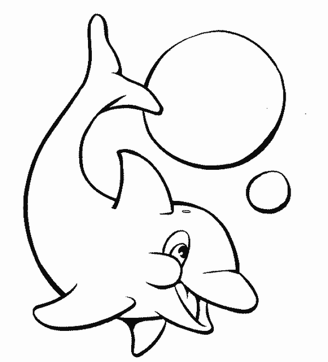 For Girls Dolphins7fbb Coloring Page