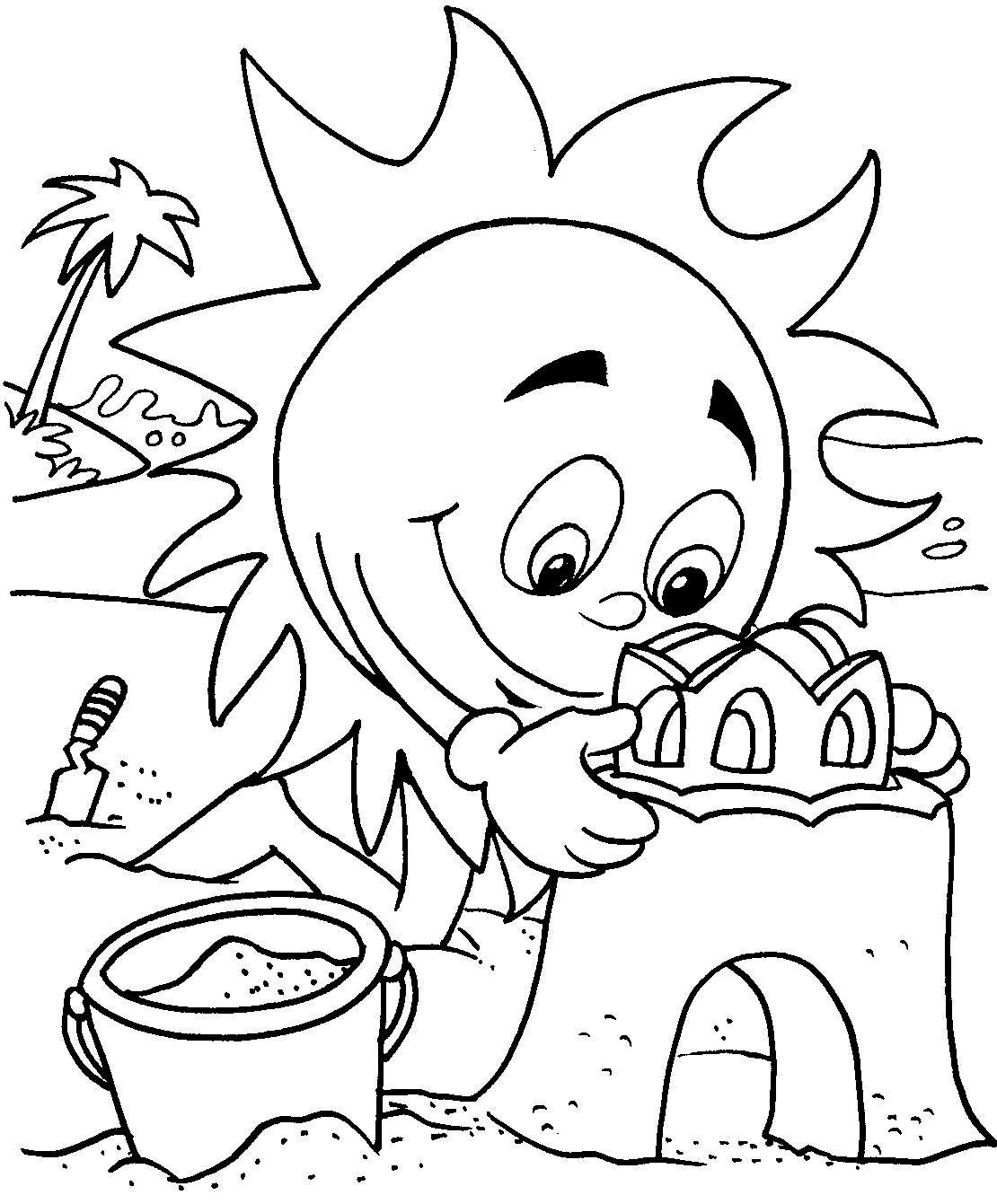 For Kids In The Summerbfa9 Coloring Page