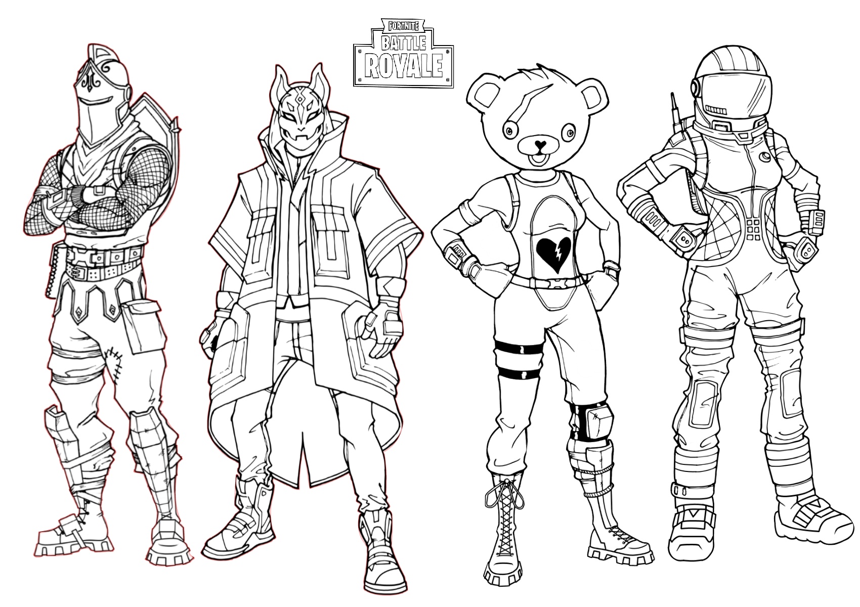 Fortnite Video Game Coloring Pages   Coloring Cool